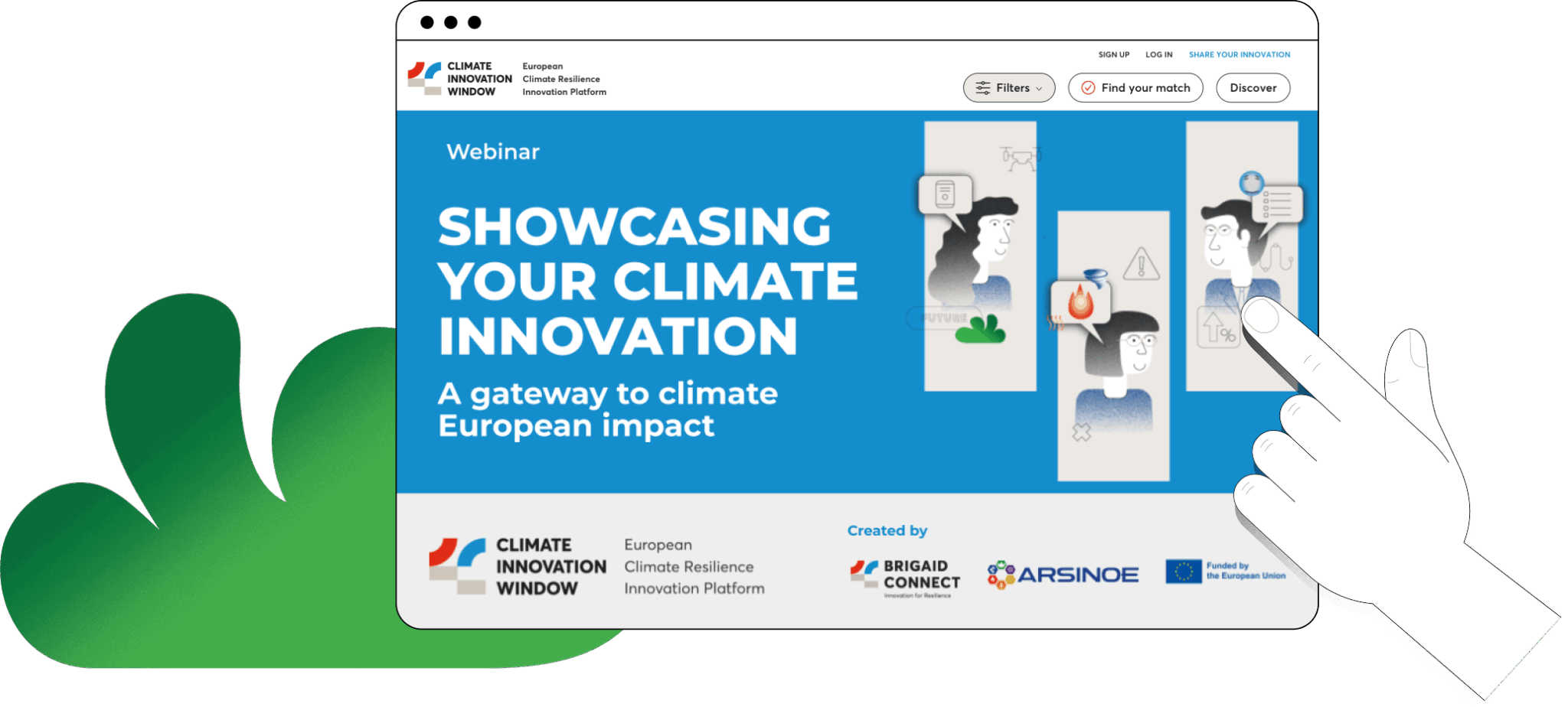 Showcasing your climate innovation - Climate Innovation Window